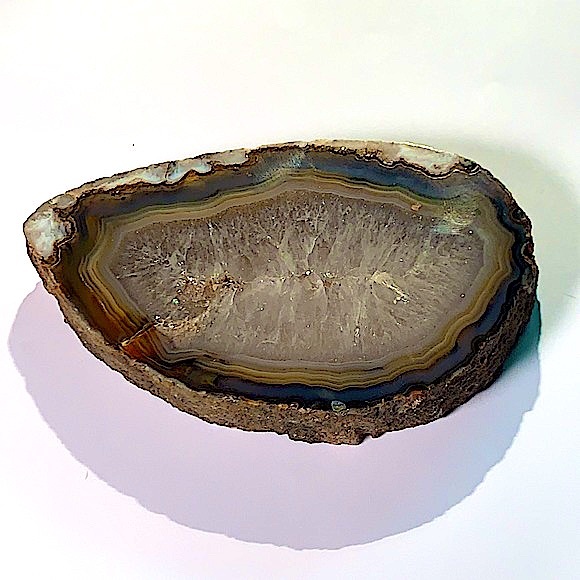 AGATE CRYSTAL SLAB DRUZY BANDED - Picture 6 of 10